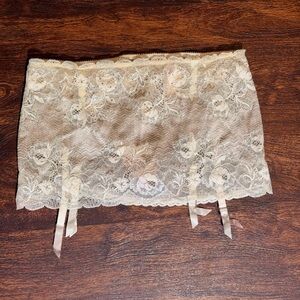 Victoria's Secret Lingerie Lace Skirt